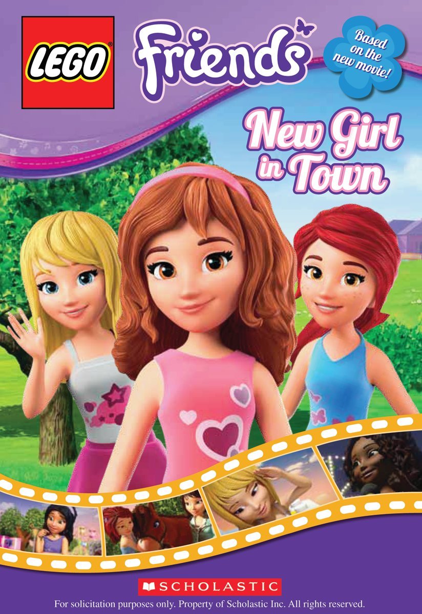 New Girl in Town: Movie Novelization (Lego Friends Chapter Books) Non-fiction