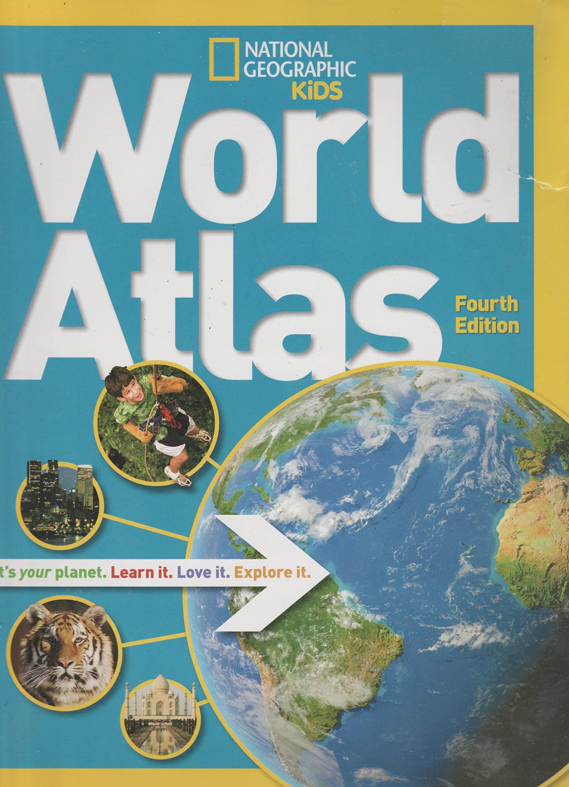 National Geoghraphic Kids World Atlas 4th edition Books