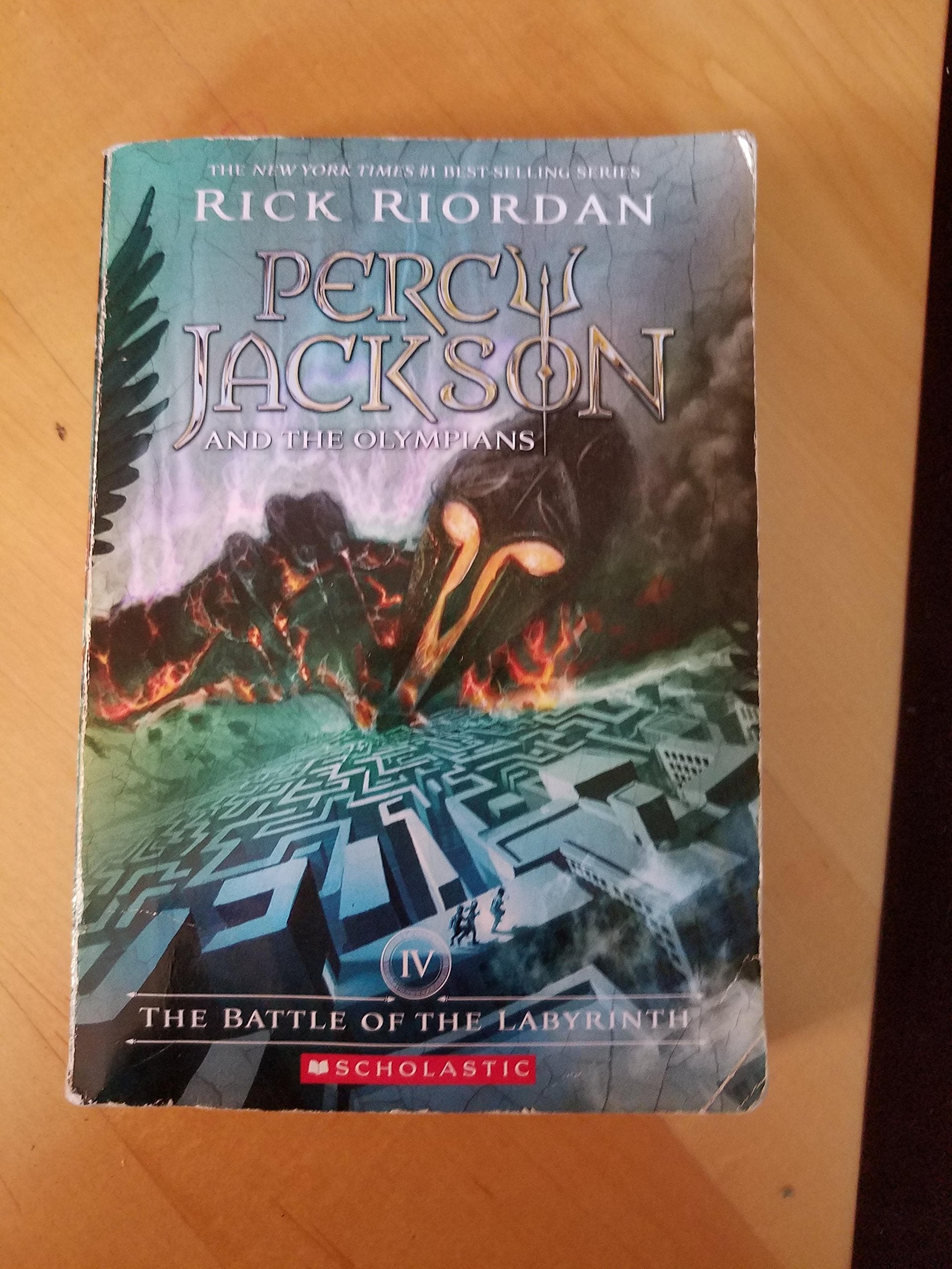 Percy Jackson and the Olympians IV The Battle of the Labyrinth Books