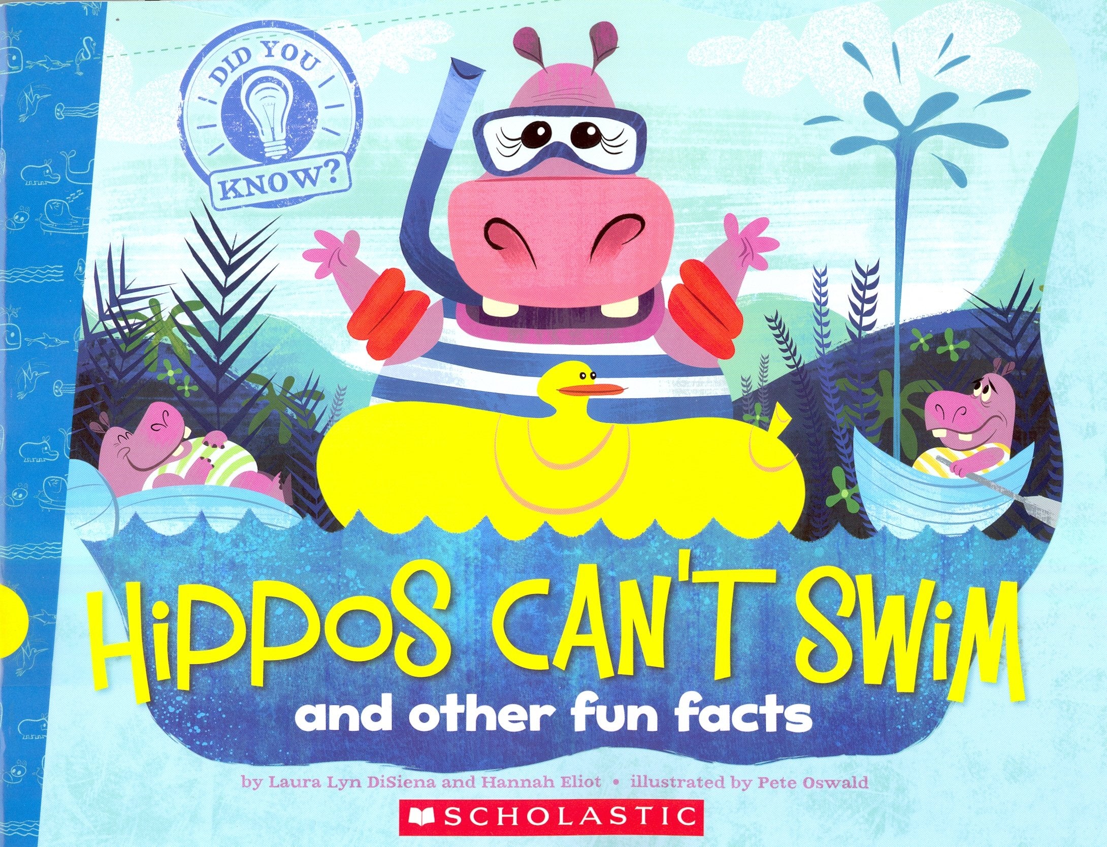 Hippos Can't Swim Books
