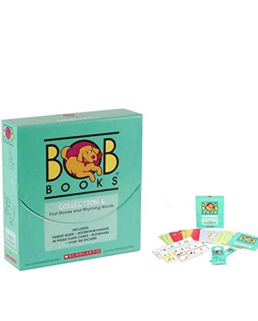 Bob Books-Collection 6, First Stories and Rhyming Words by Lynn Maslen Kertell (2015-08-01) book