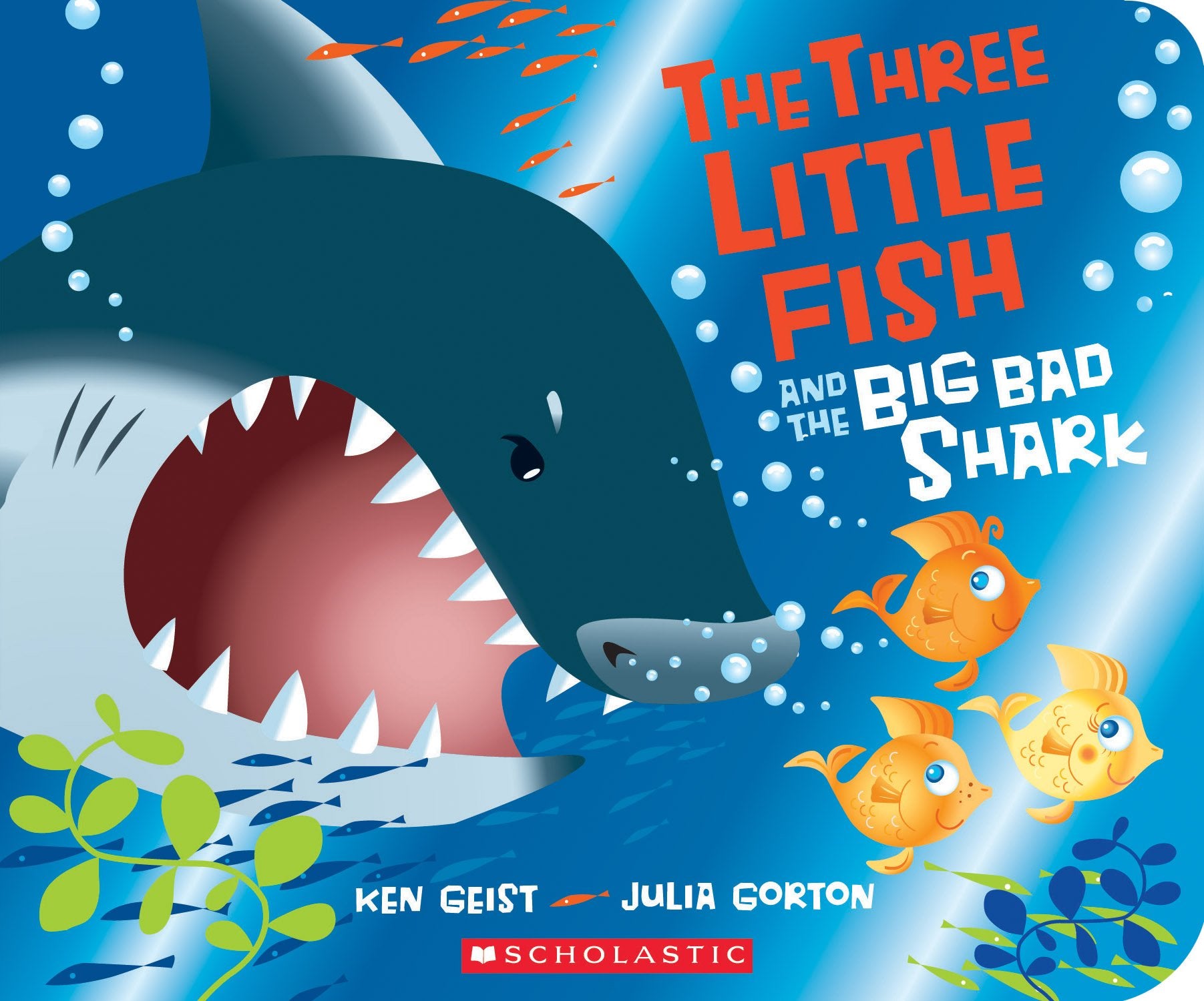 The Three Little Fish and the Big Bad Shark: A Board Book book