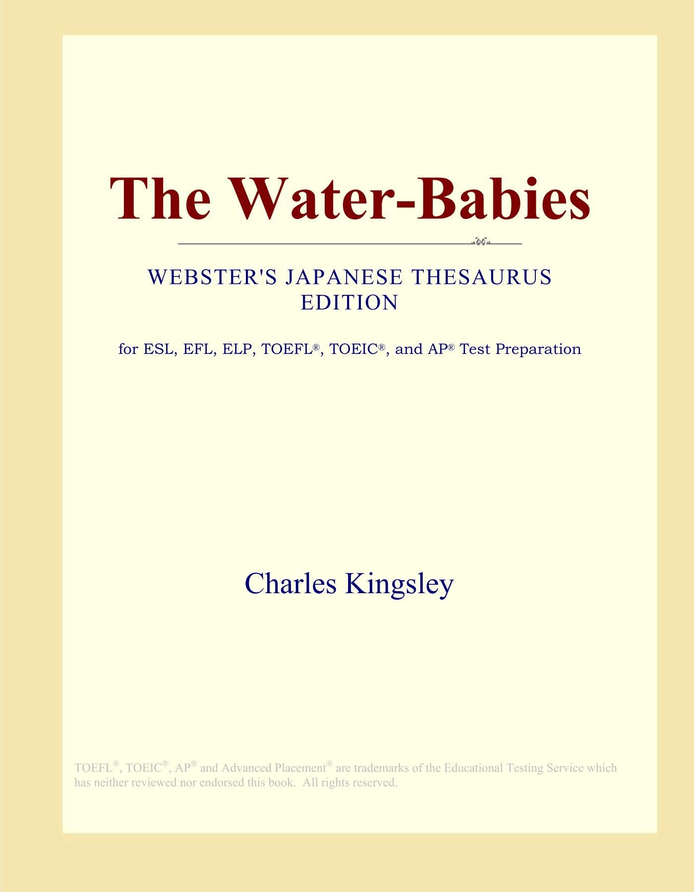 The Water-Babies (Webster's Japanese Thesaurus Edition) Study Guides