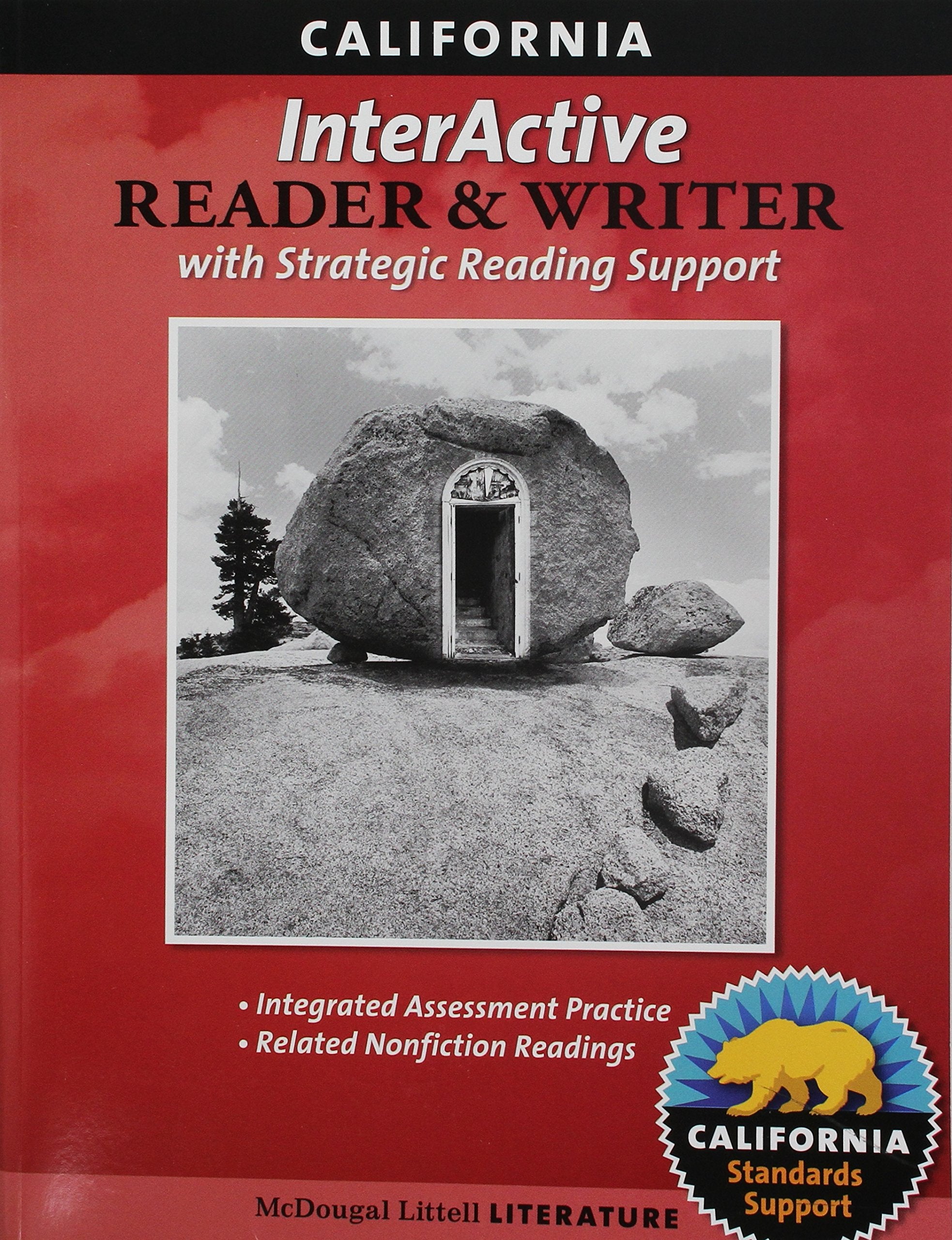 Literature: The Interactive Reader and Writer With Strategic Reading Supporgrade 7 Ca Education