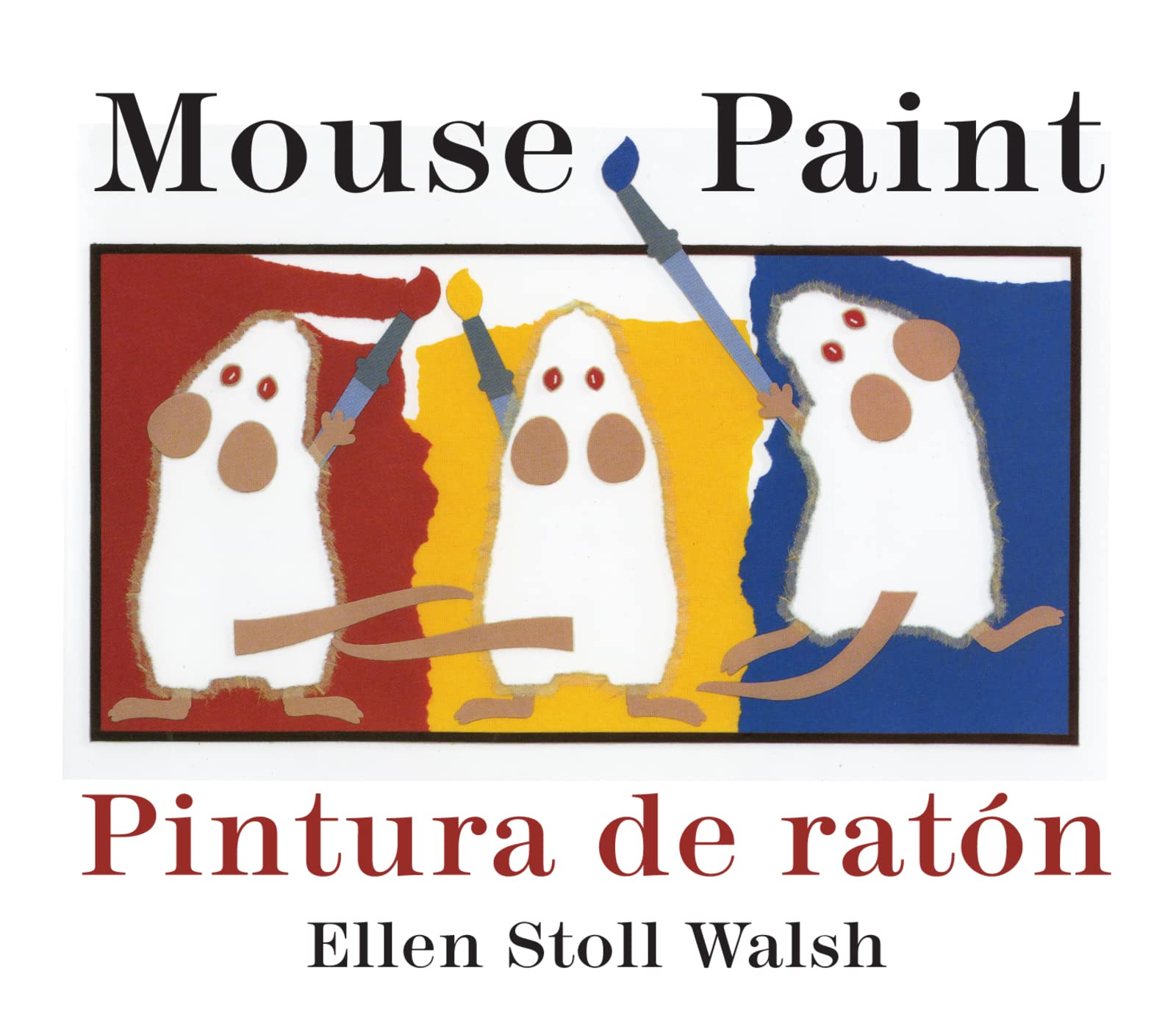 Pintura de raton/Mouse Paint Bilingual Boardbook: Bilingual English-Spanish Non-fiction