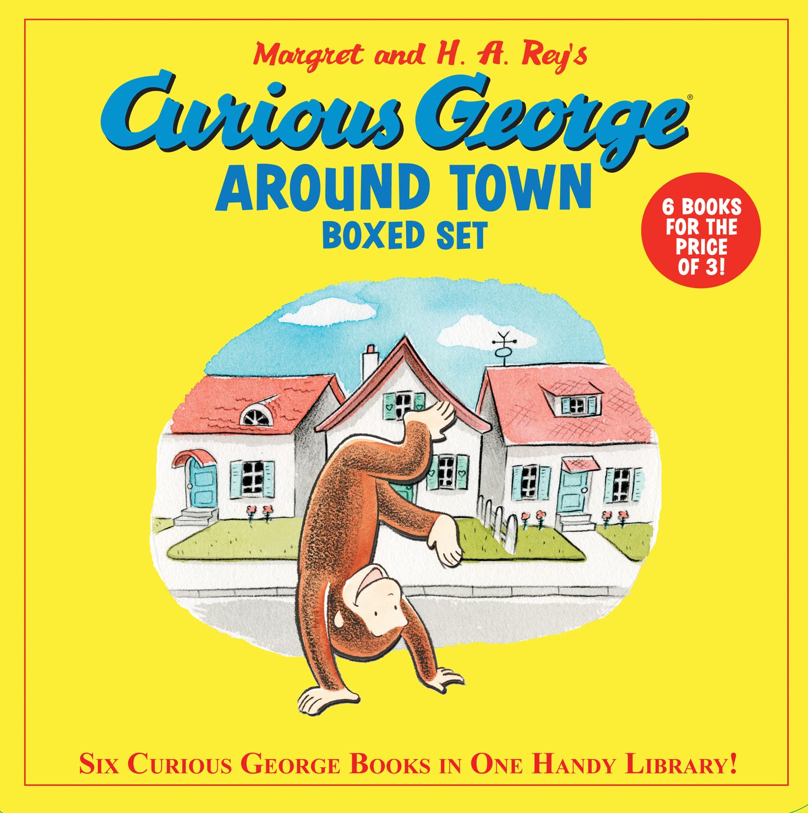 Curious George Around Town Boxed Set (Box of Six Books): 6 Favorite 8x8s! Parents & Children