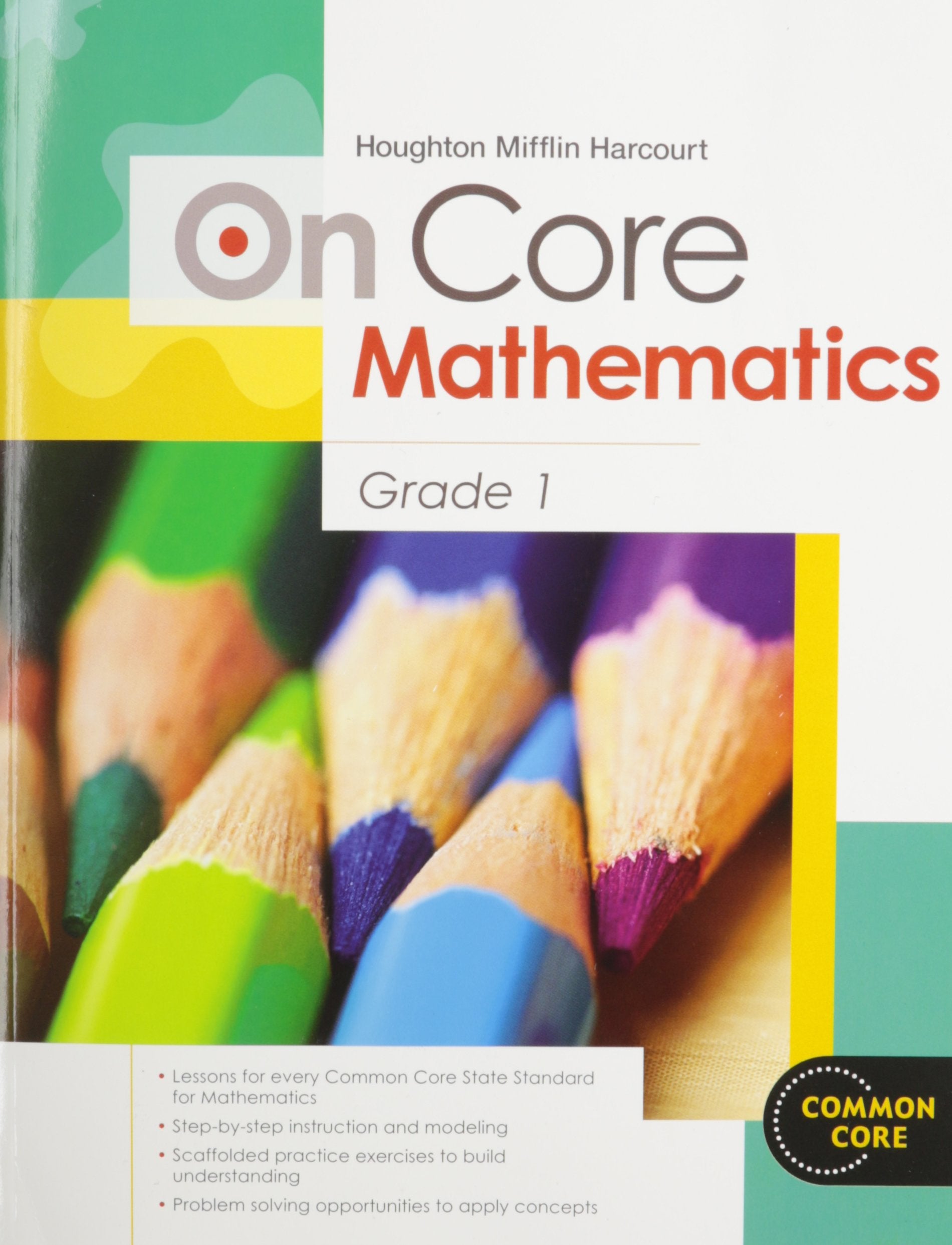 Houghton Mifflin Harcourt on Core Mathematics: Student Workbook Grade 1 (Houghton Mifflin Harcourt Common Core) Non-fiction