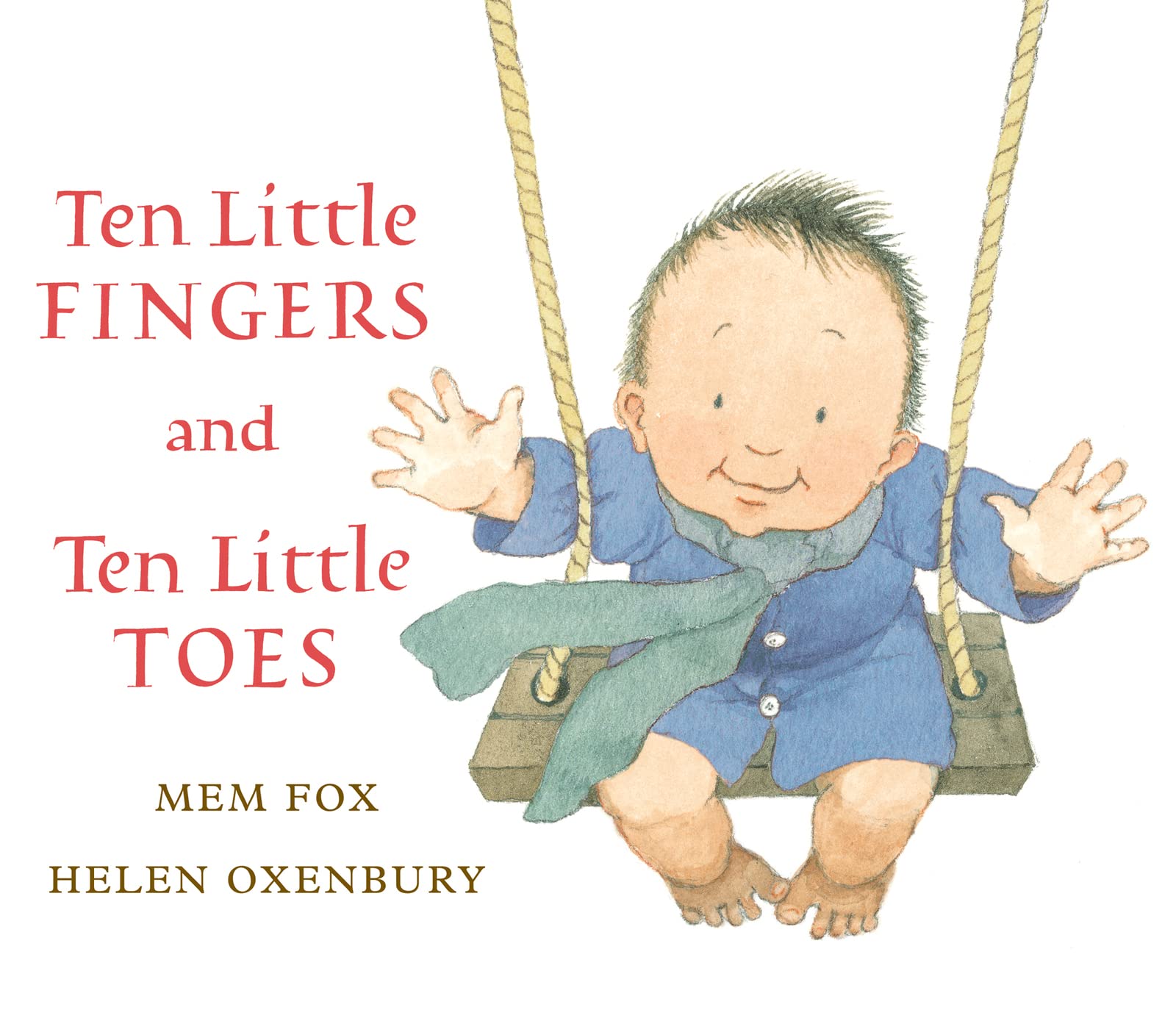 Ten Little Fingers and Ten Little Toes lap board book Parents & Children