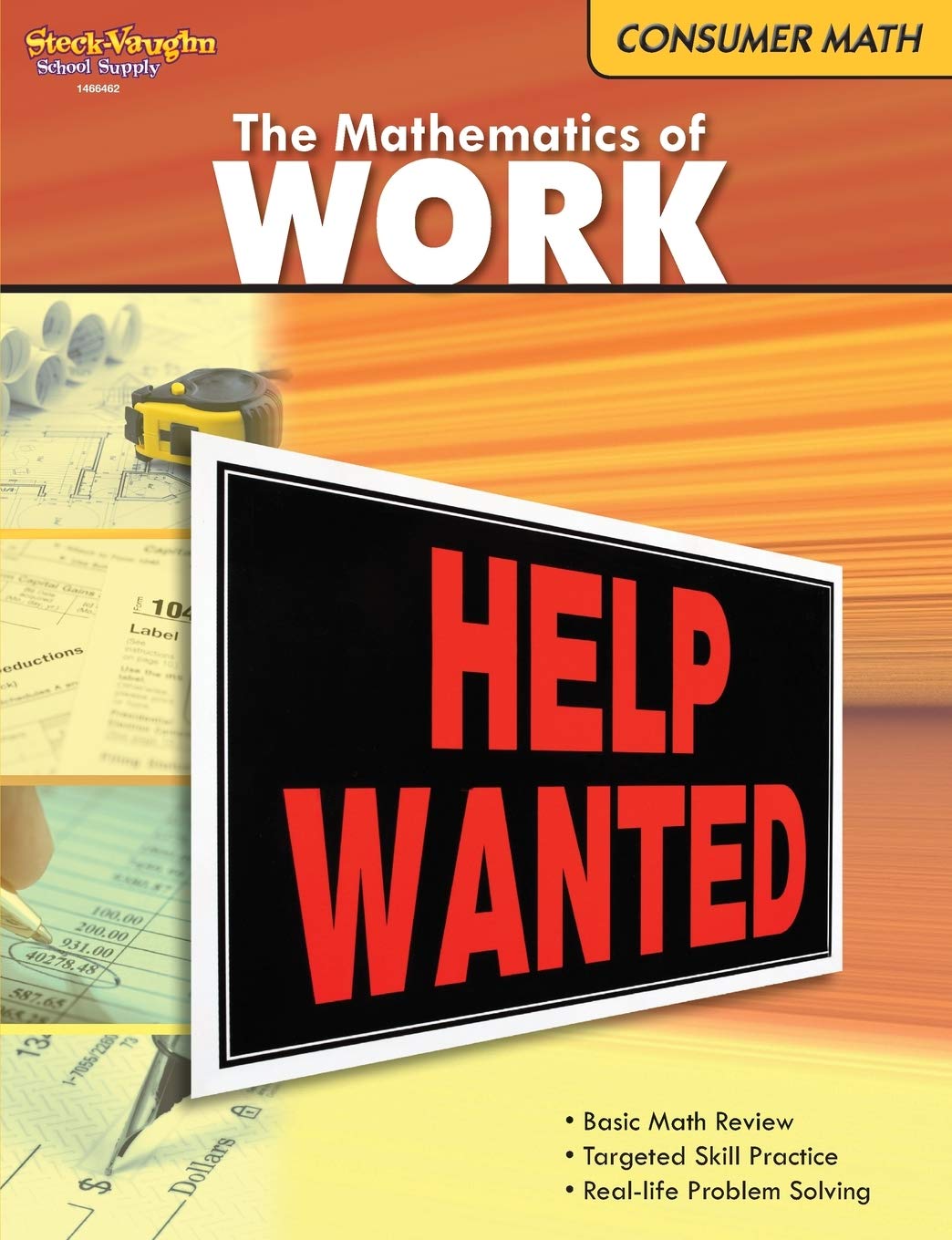 Consumer Mathematics: Reproducible the Mathematics of Work Education & Training