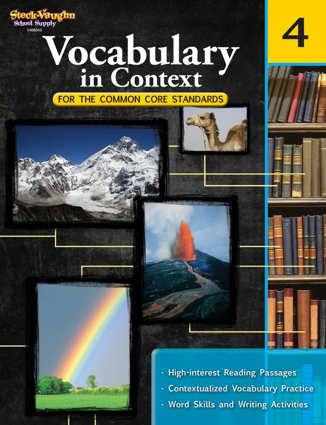 Vocabulary in Context for the Common Core Standards: Reproducible Grade 4 Learning & Reference