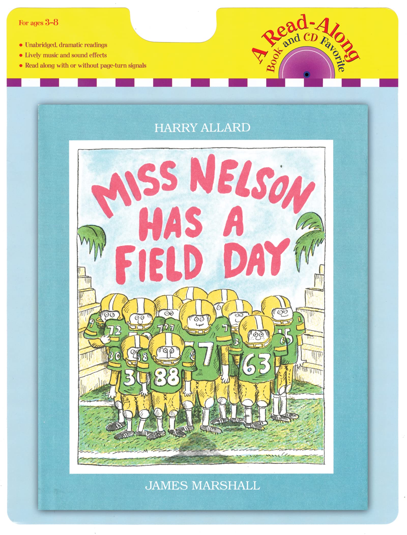 Miss Nelson Has a Field Day Book and CD (Read-Along Book and CD Favorite) Non-fiction