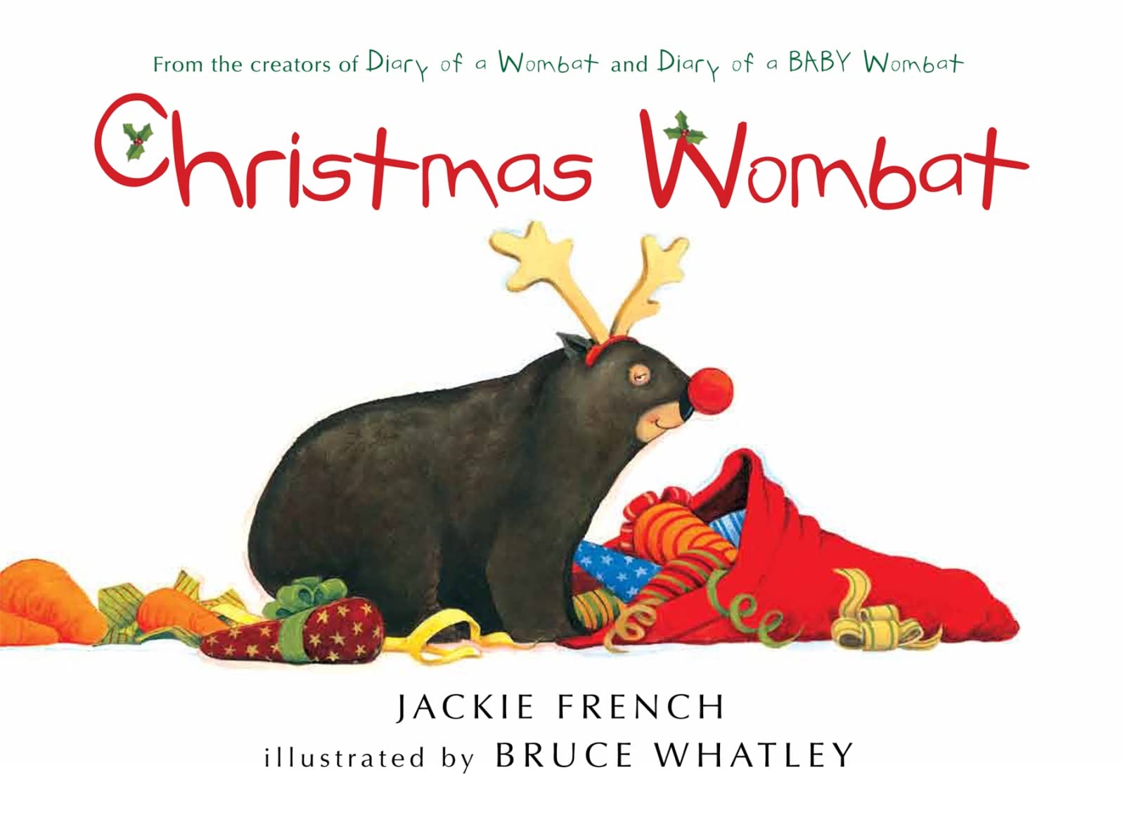 Christmas Wombat: A Christmas Holiday Book for Kids Parents & Children