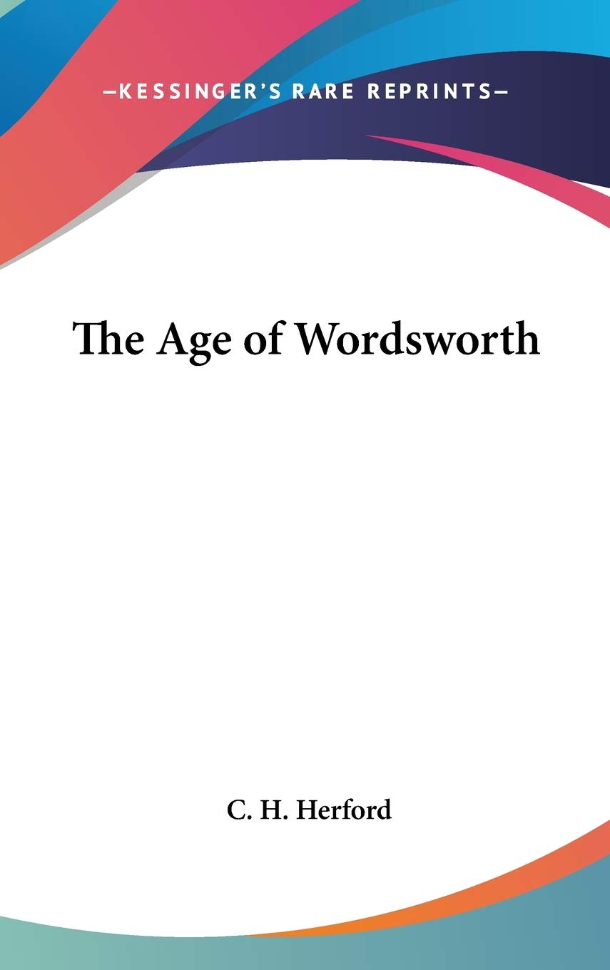 The Age of Wordsworth Philosophy