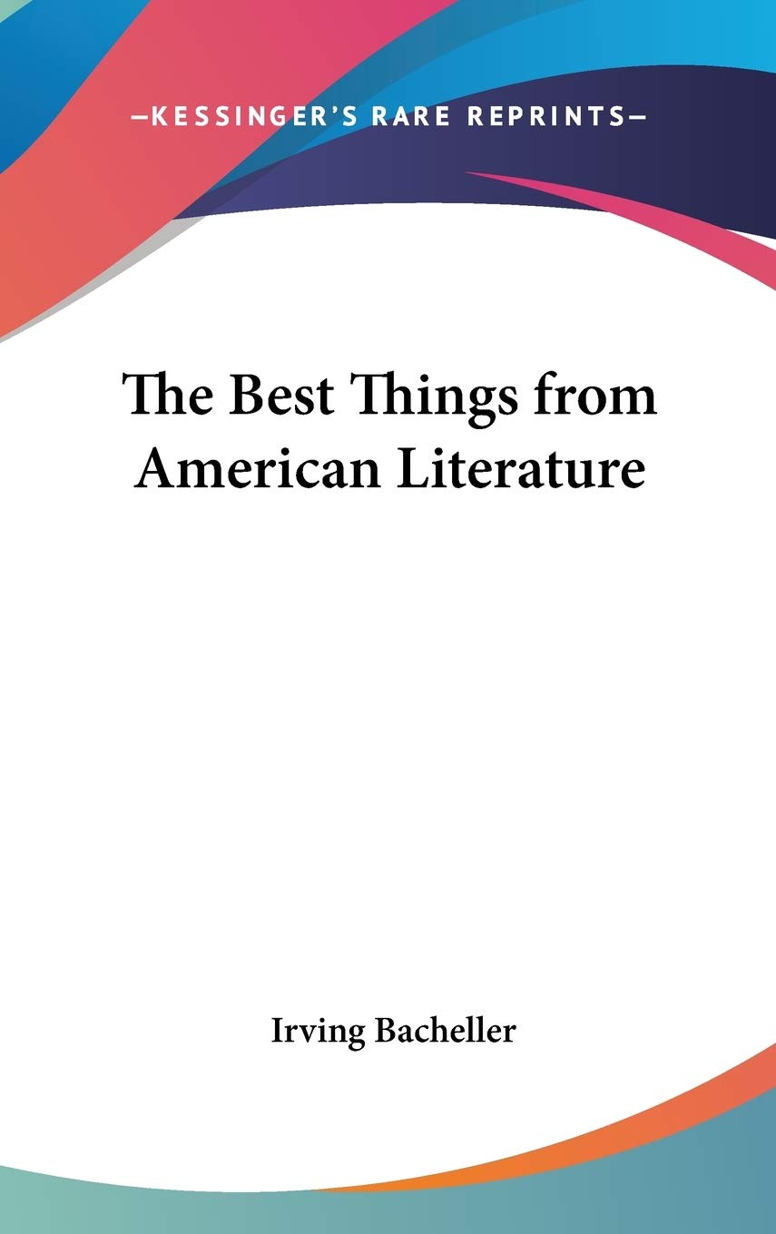 The Best Things from American Literature Contemporary literature
