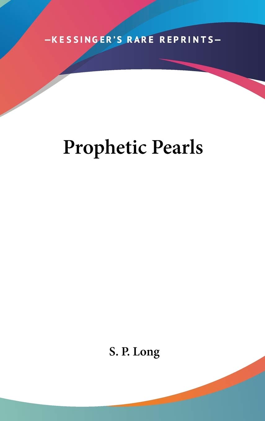 Product Image: Prophetic Pearls