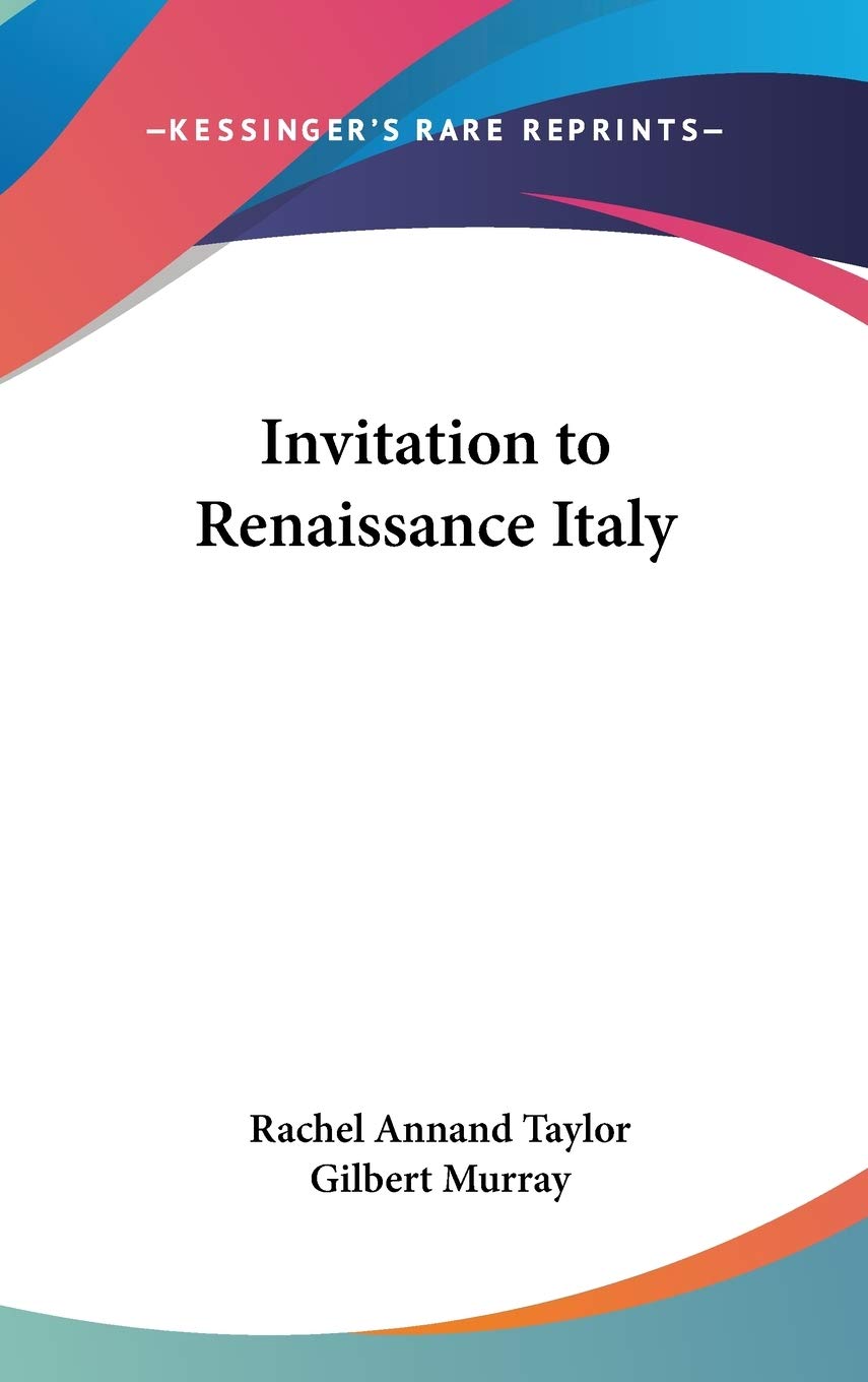 Invitation to Renaissance Italy Film, Art & Culture
