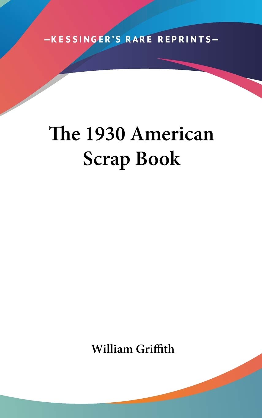 Product Image: The 1930 American Scrap Book
