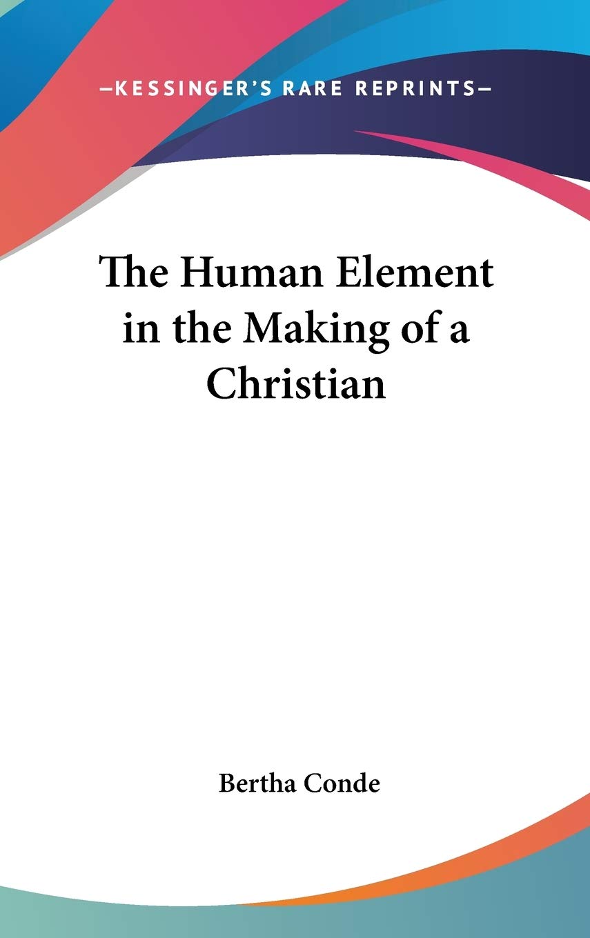 The Human Element in the Making of a Christian Philosophy