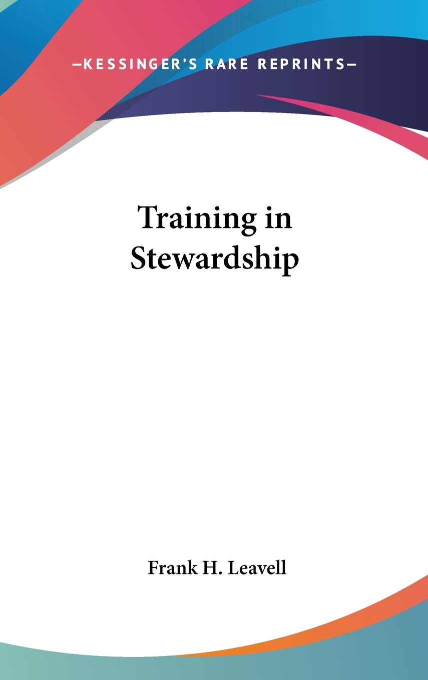 Training in Stewardship Essays & Short Stories