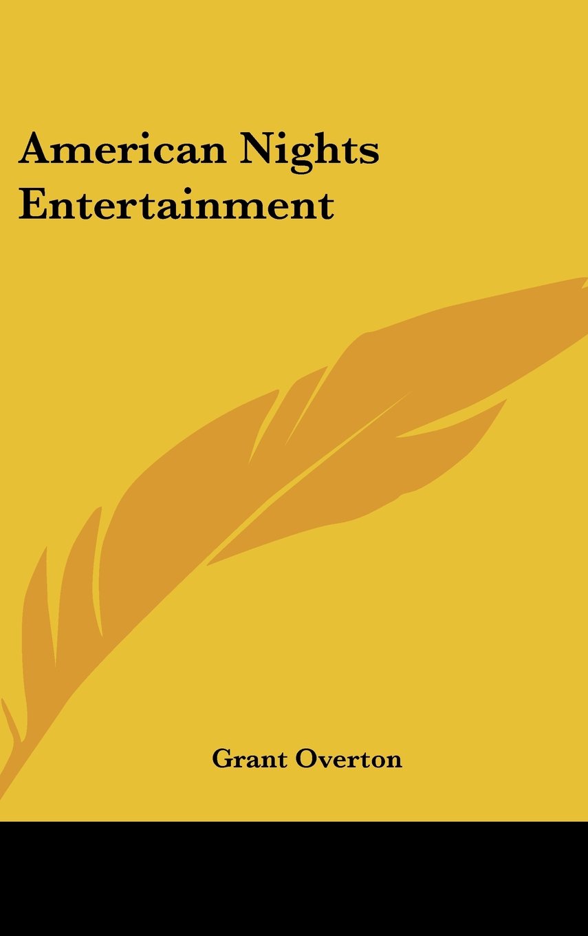 American Nights Entertainment Contemporary literature