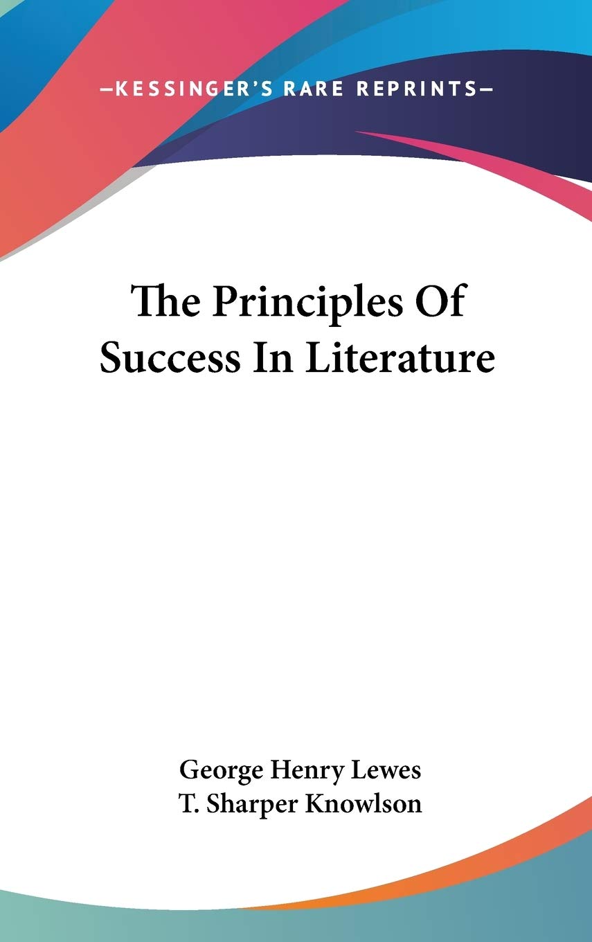 The Principles of Success in Literature Contemporary literature