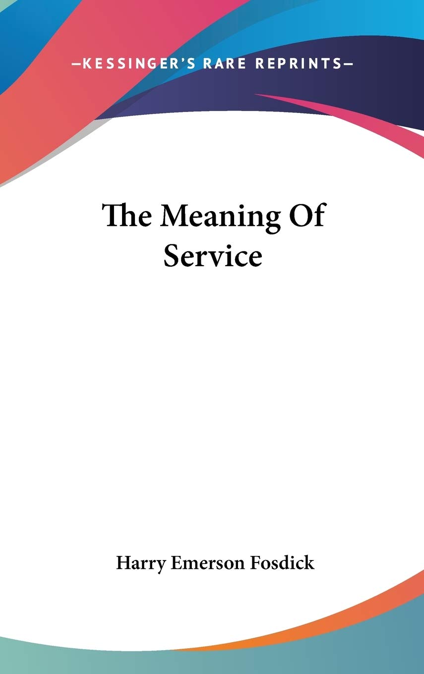 The Meaning of Service Essays & Short Stories