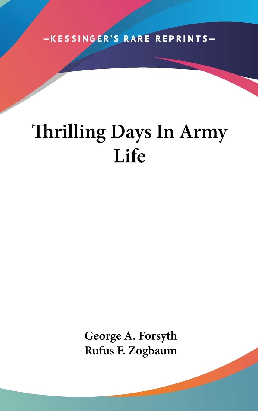 Thrilling Days in Army Life Science