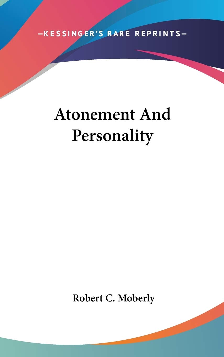 Product Image: Atonement and Personality
