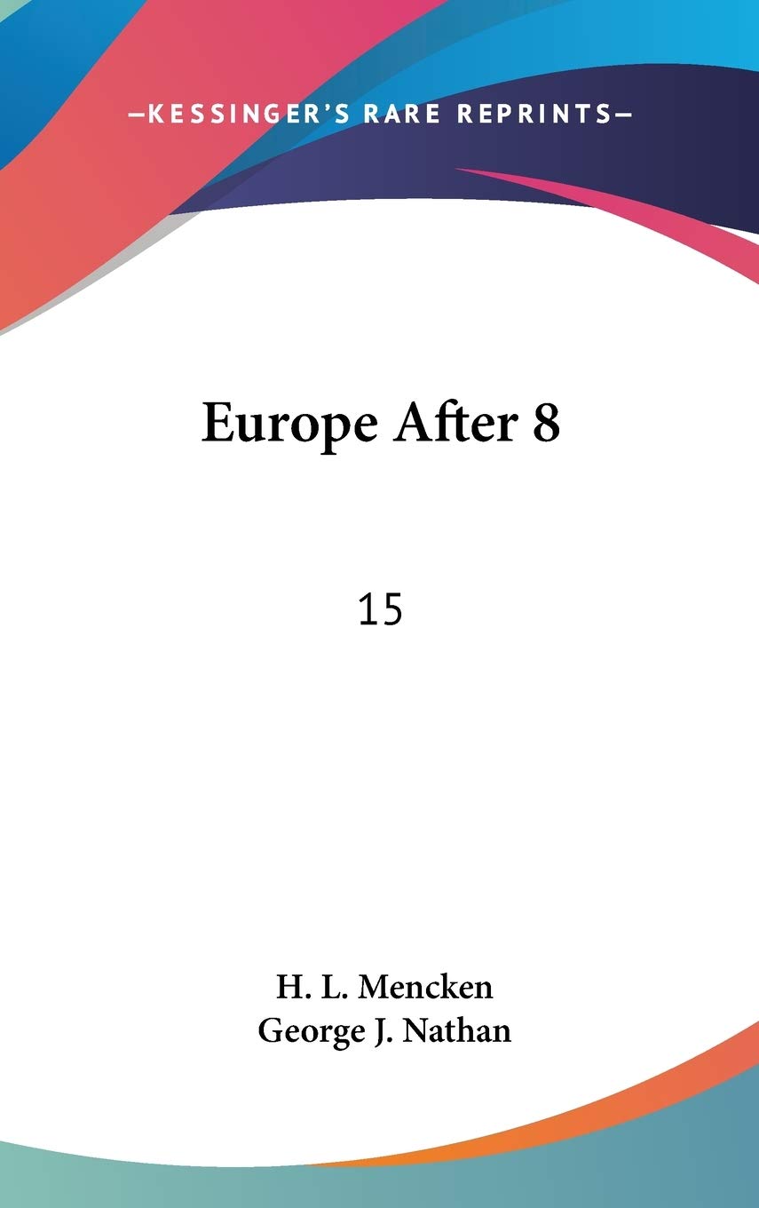Europe After 8: 15 Media & Communication