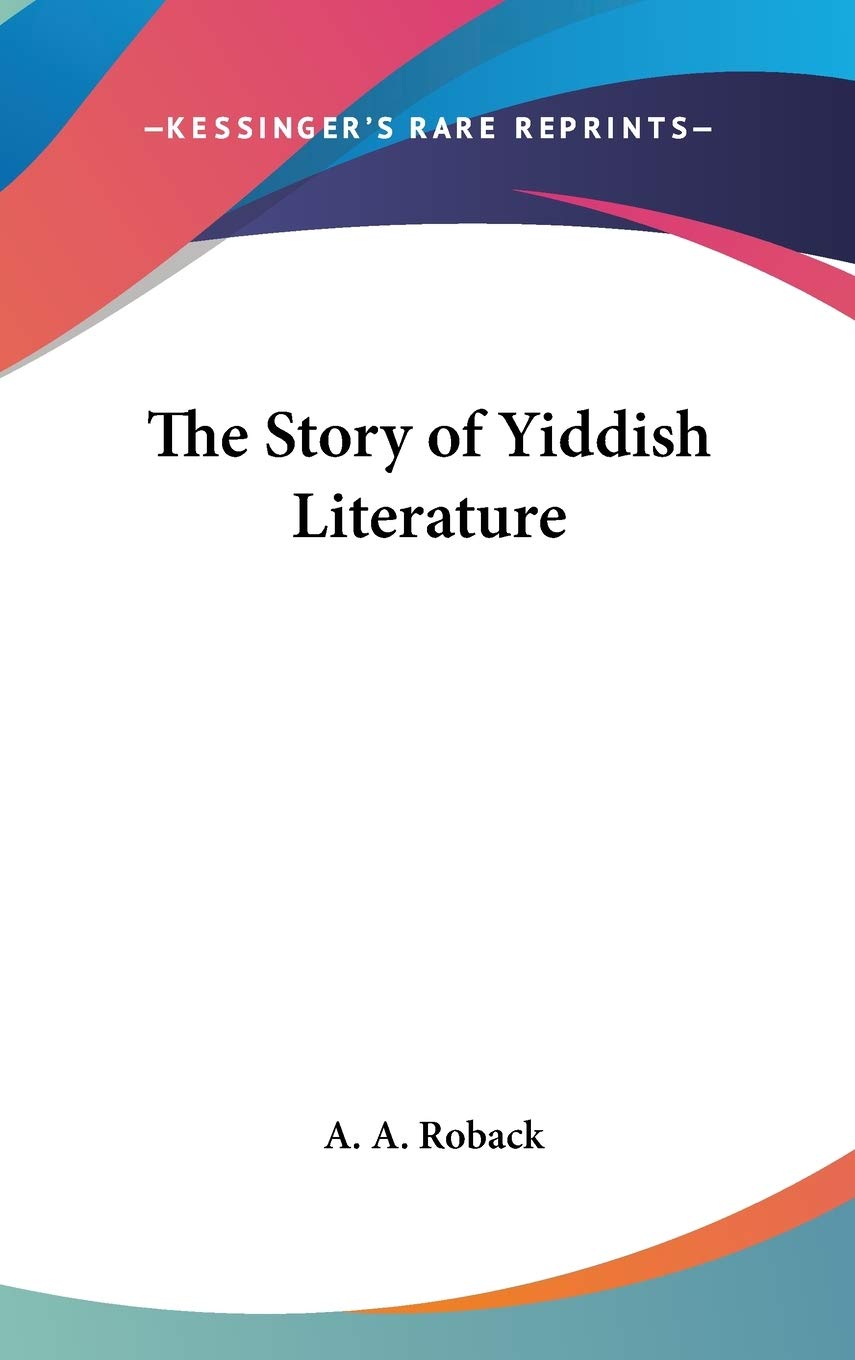 The Story of Yiddish Literature Contemporary literature