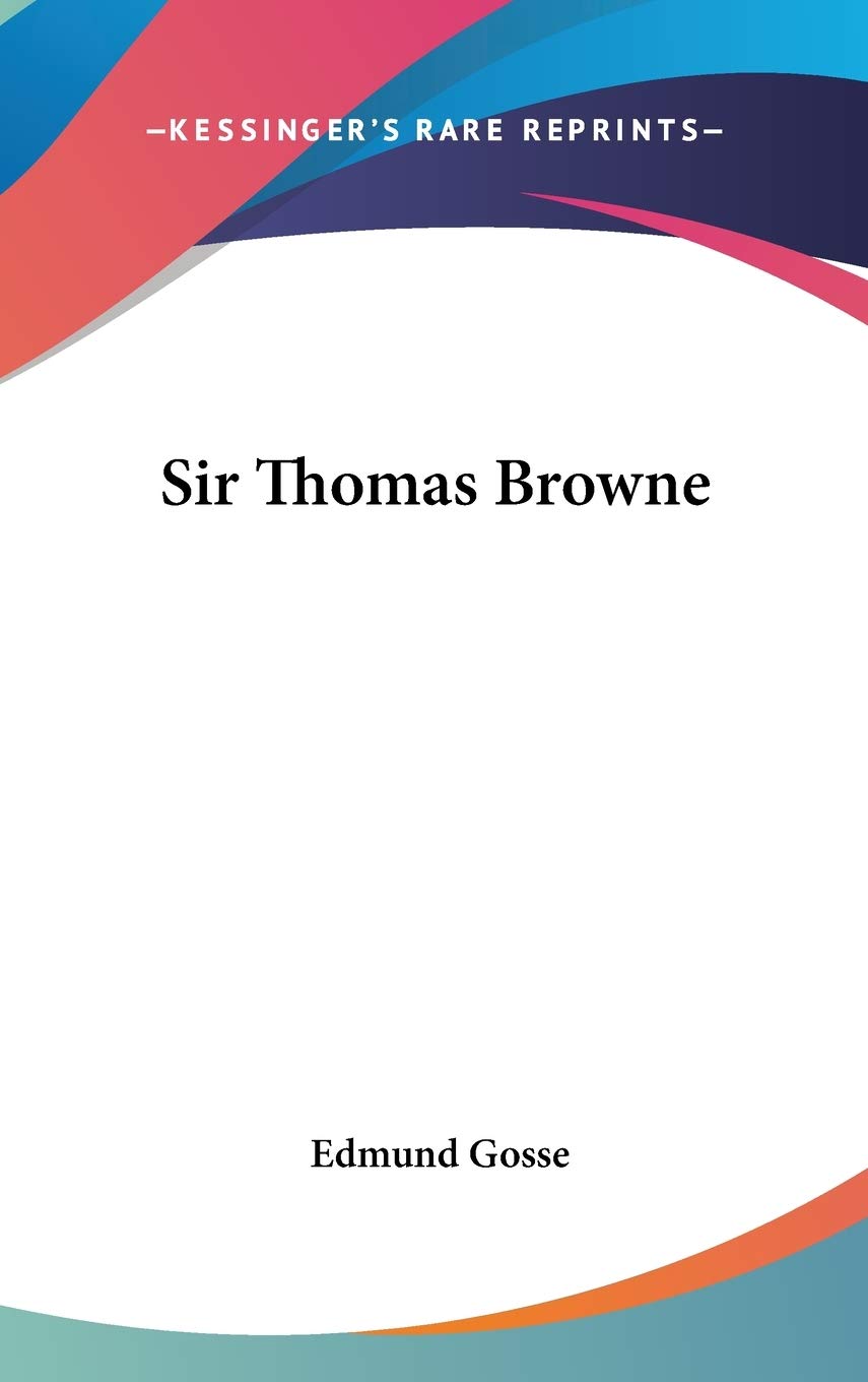 Product Image: Sir Thomas Browne