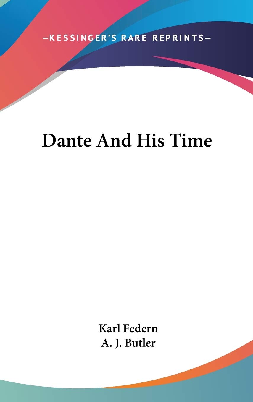 Product Image: Dante And His Time