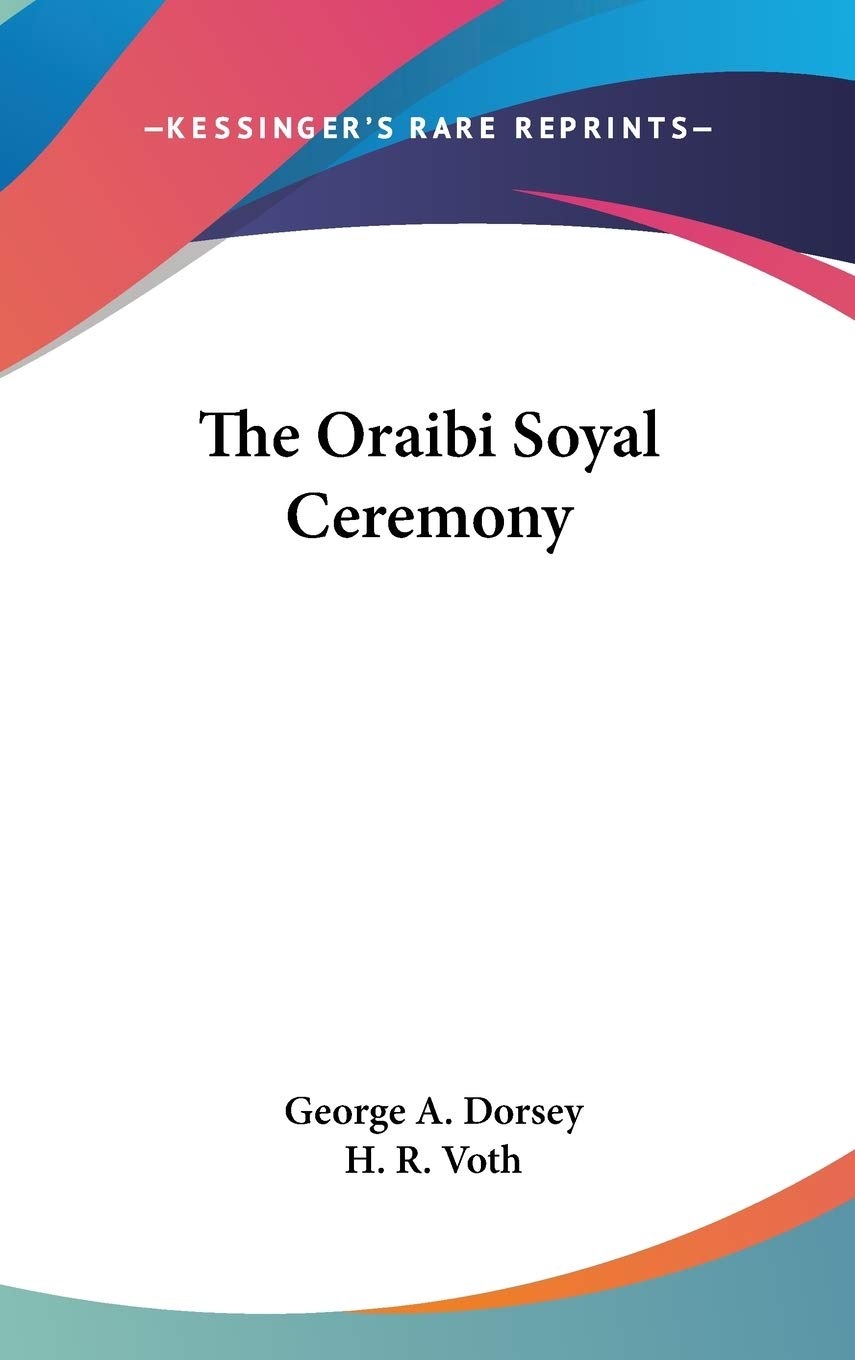The Oraibi Soyal Ceremony Philosophy