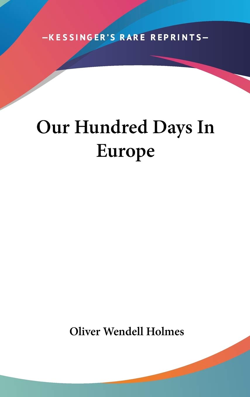 Our Hundred Days In Europe Historical Fiction