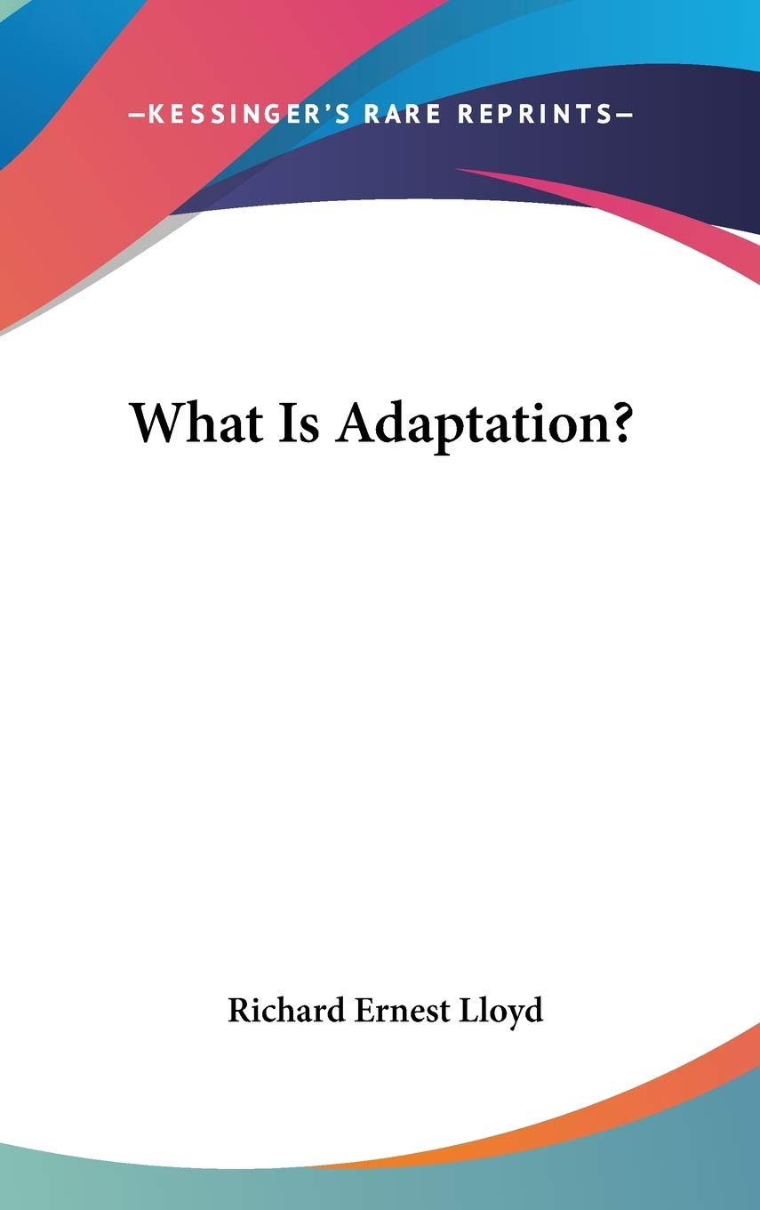 Product Image: What Is Adaptation?
