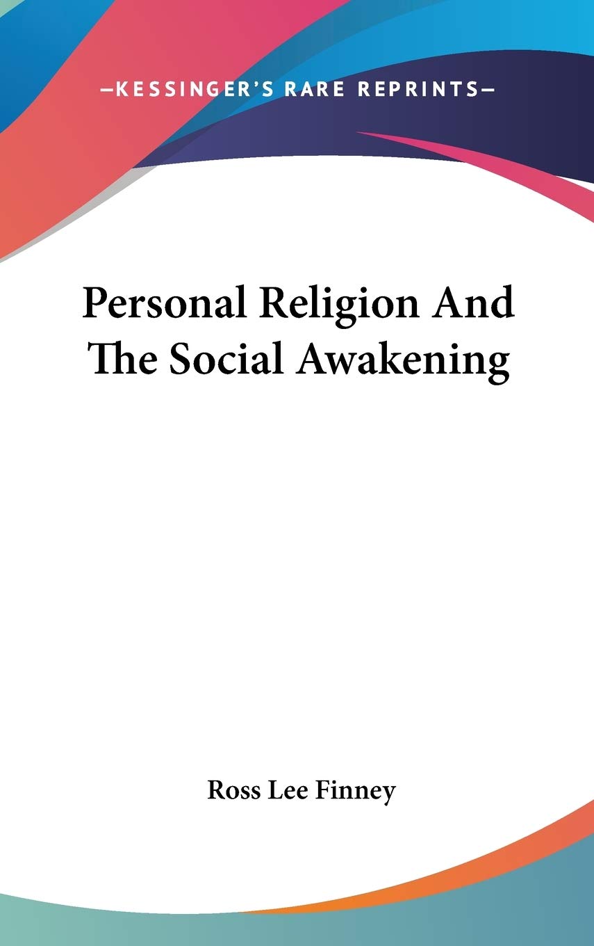 Personal Religion And The Social Awakening Religion & Esotericism
