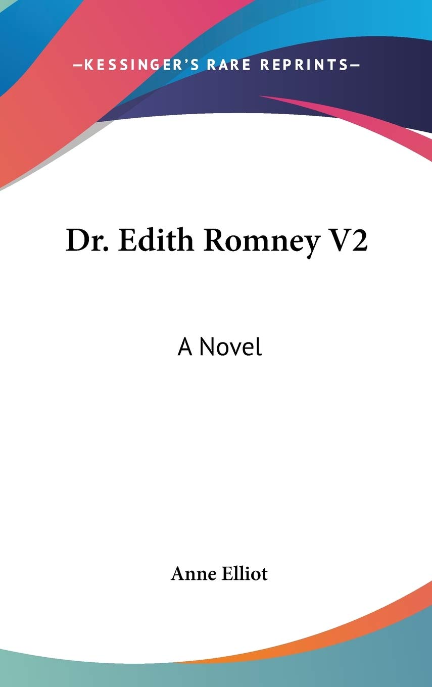Product Image: Dr. Edith Romney V2: A Novel