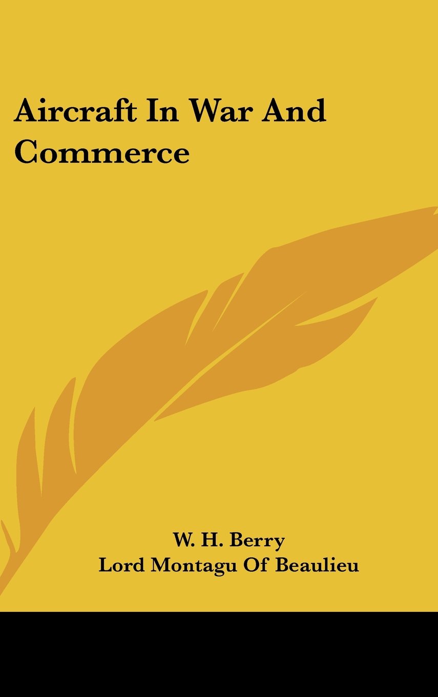 Product Image: Aircraft In War And Commerce