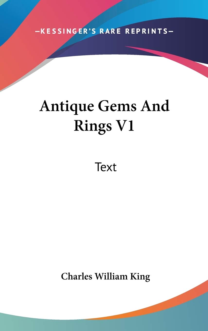Product Image: Antique Gems and Rings: Text