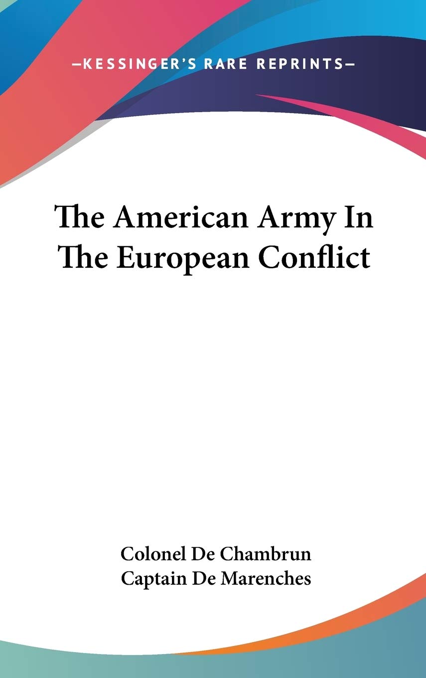 The American Army In The European Conflict International