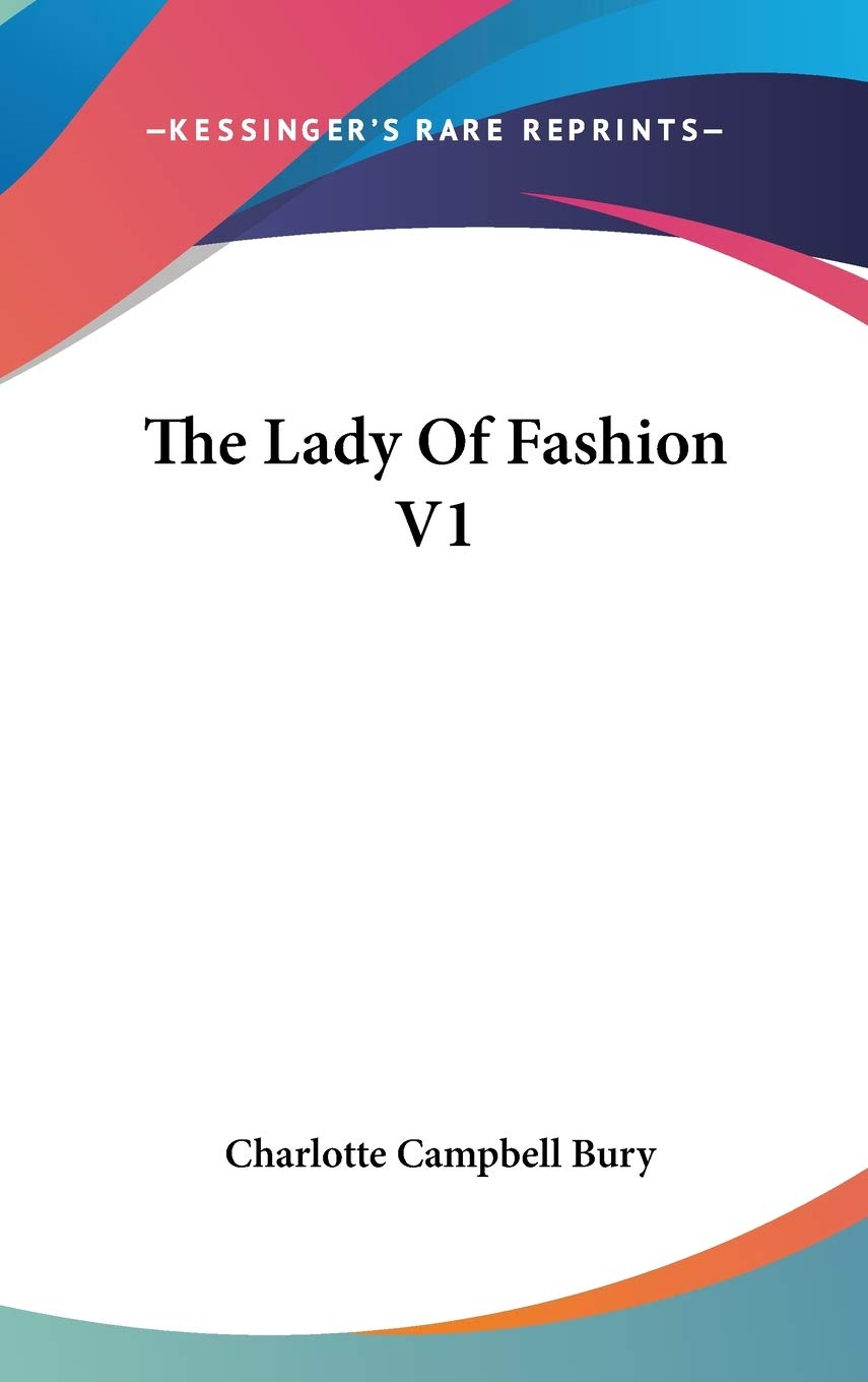 The Lady Of Fashion V1 Contemporary literature