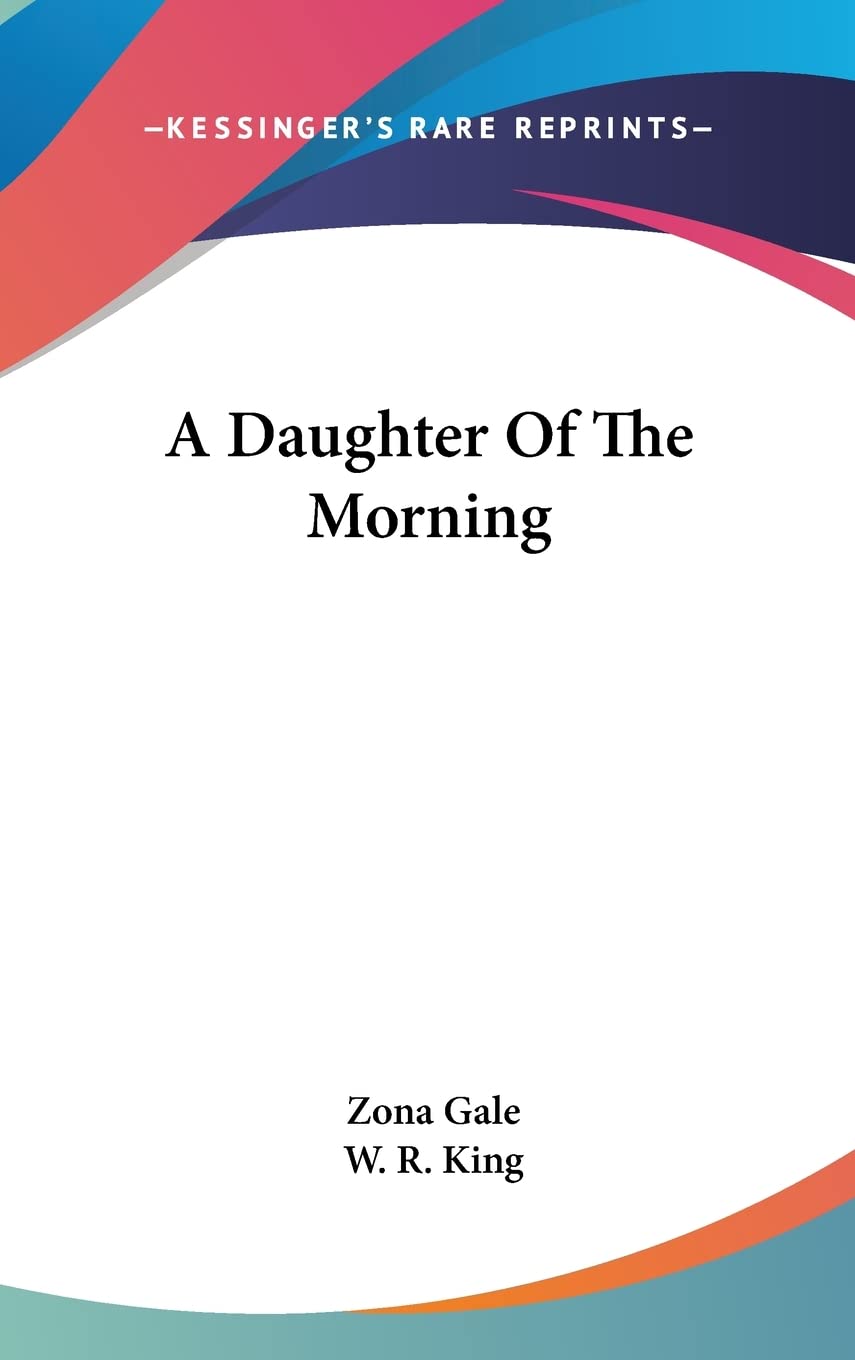A Daughter of the Morning Contemporary literature