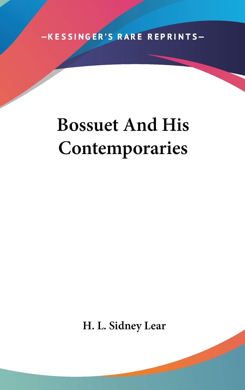 Product Image: Bossuet and His Contemporaries
