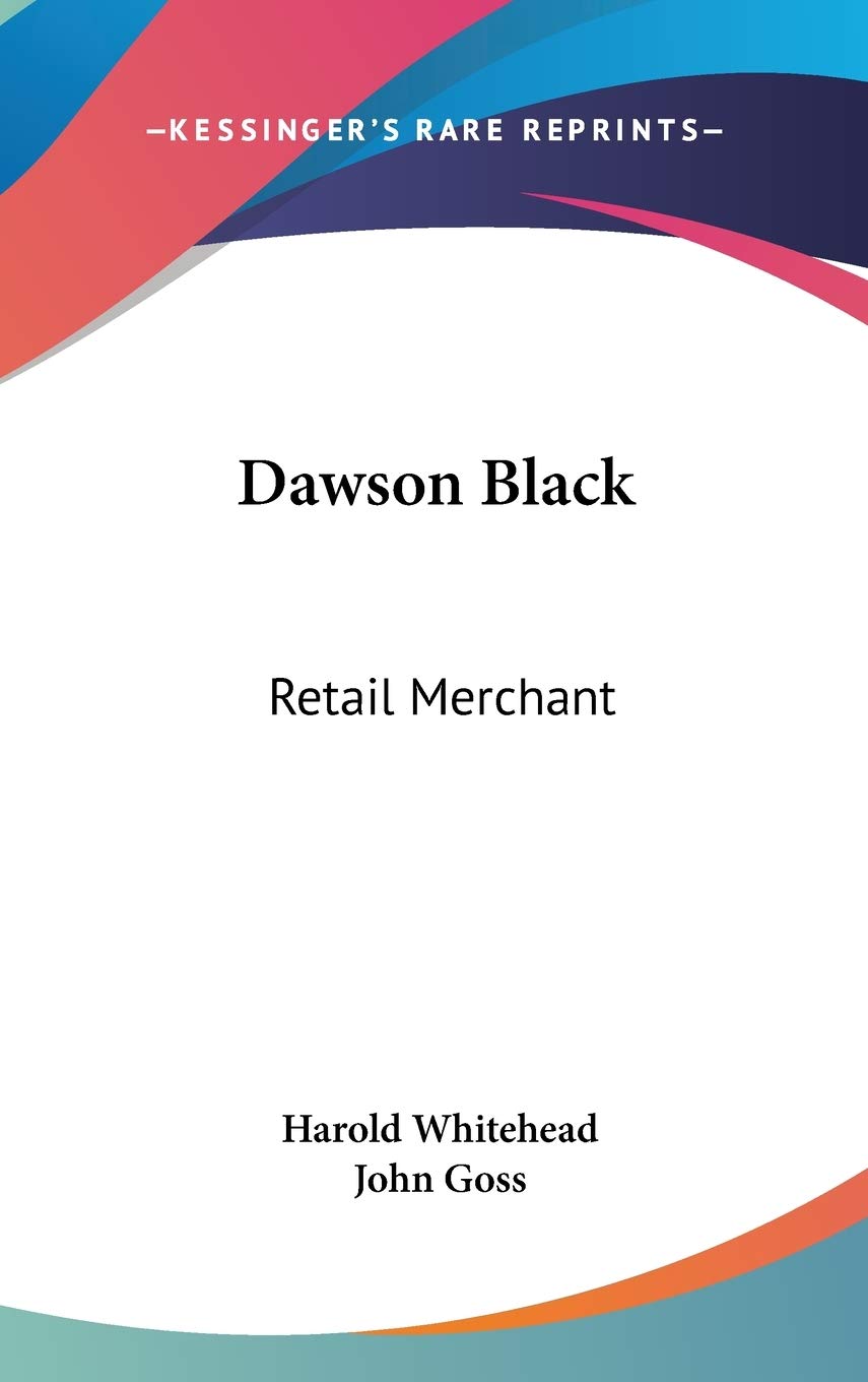 Product Image: Dawson Black: Retail Merchant