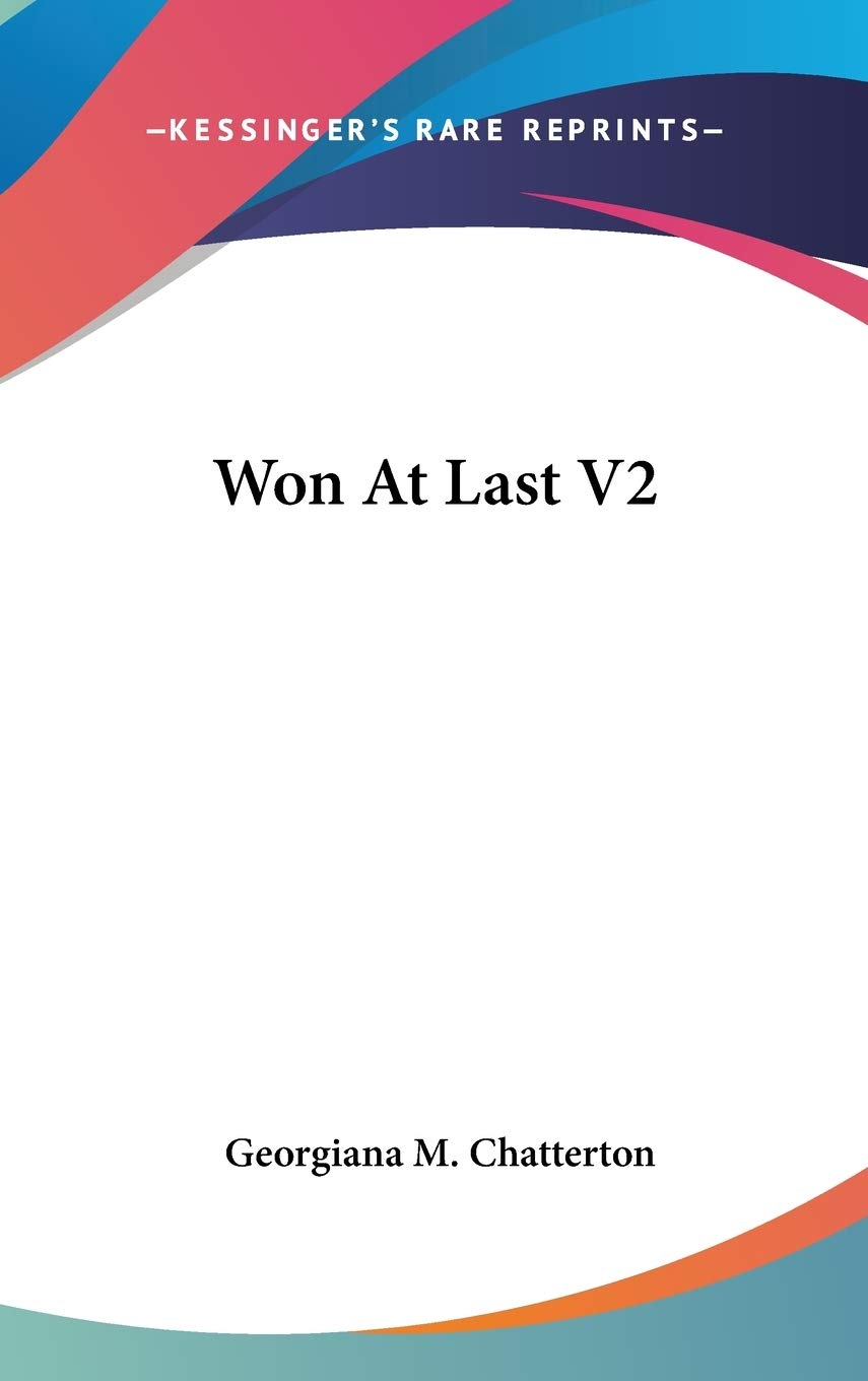 Product Image: Won at Last
