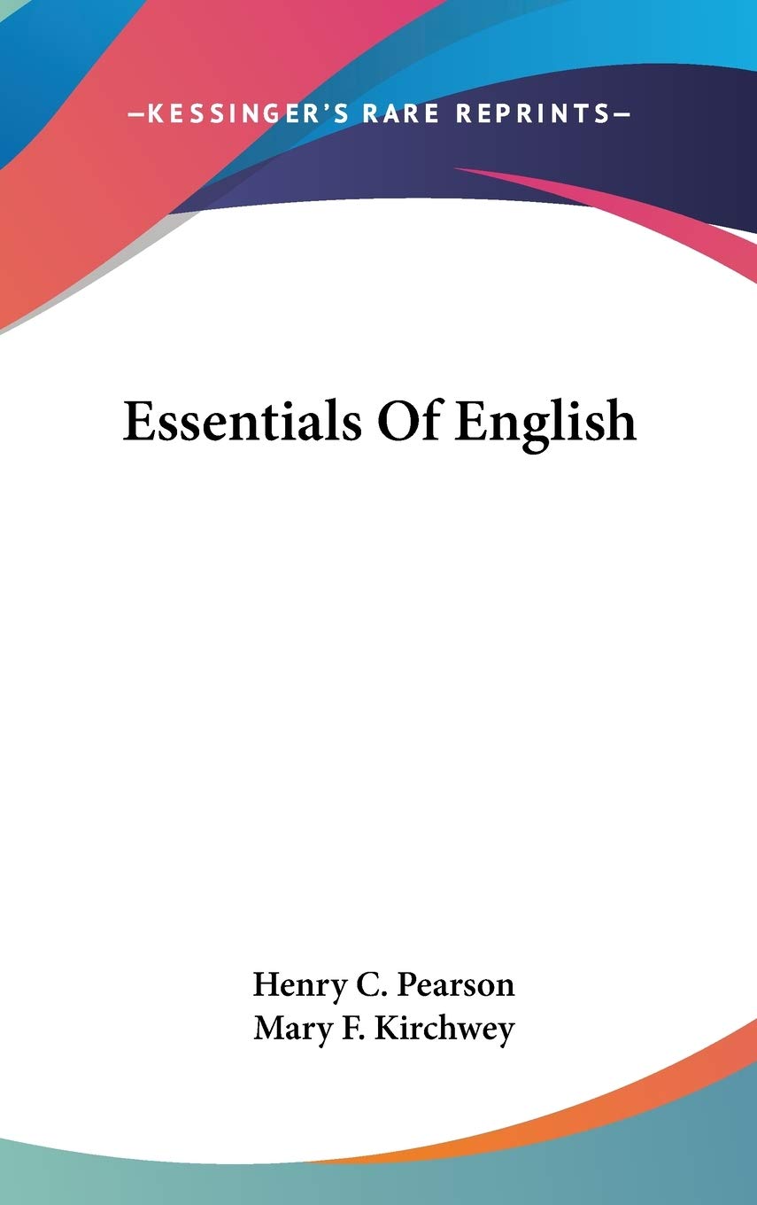 Essentials Of English Essays & Short Stories