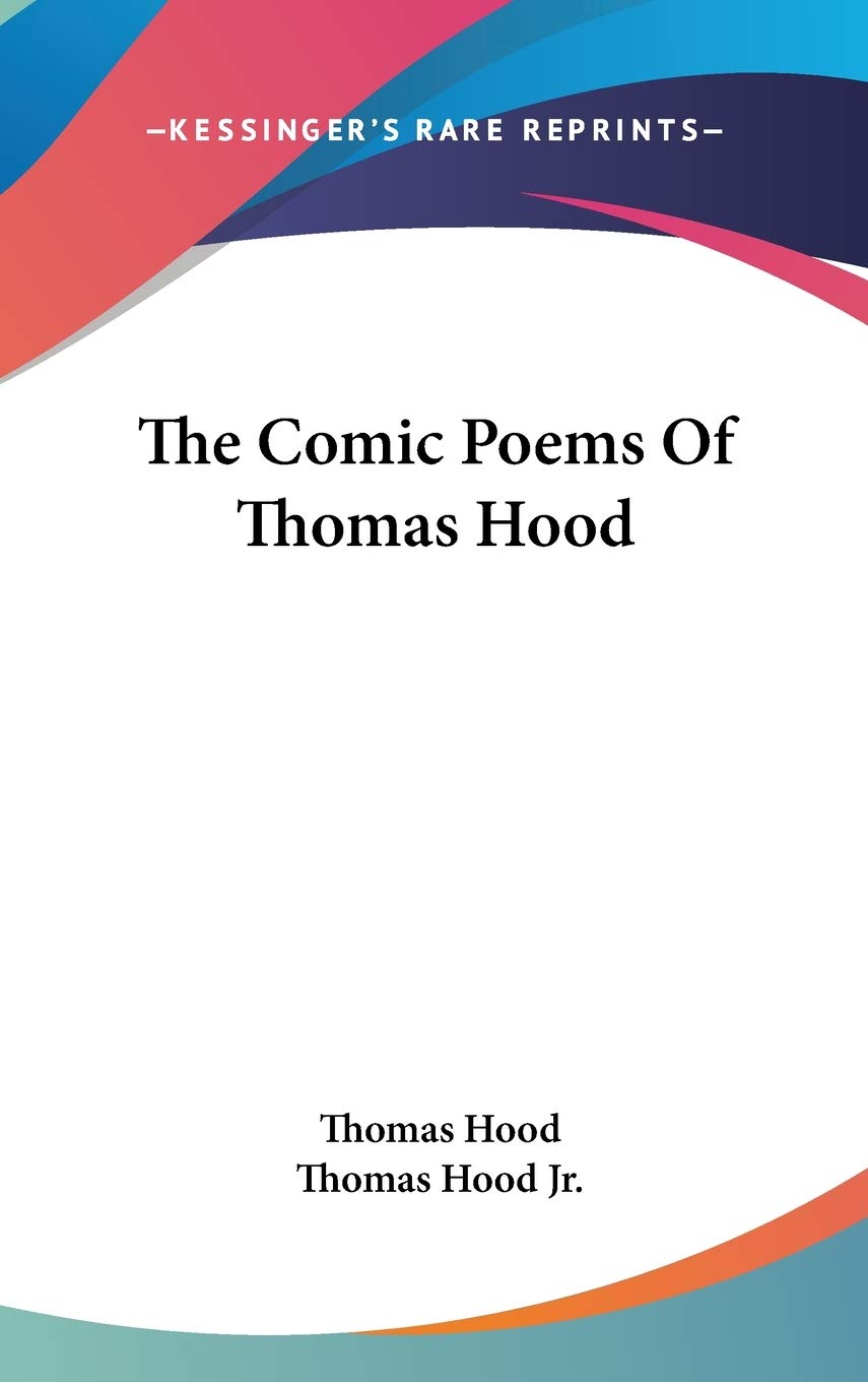 The Comic Poems of Thomas Hood Poetry