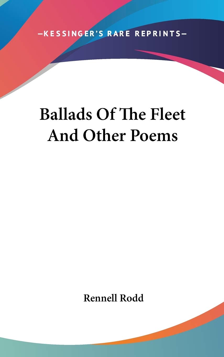 Ballads Of The Fleet And Other Poems Drama