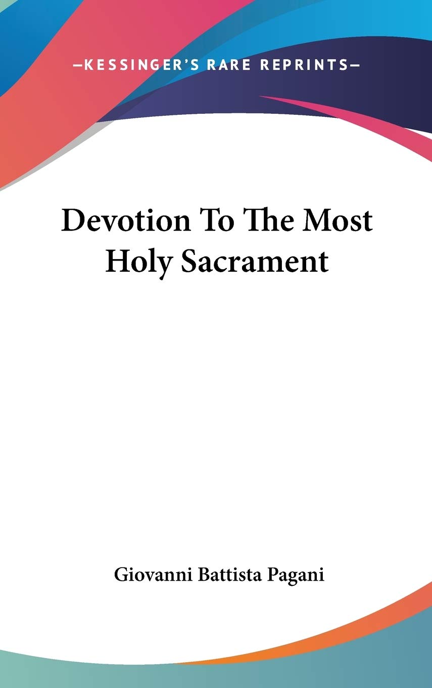 Devotion To The Most Holy Sacrament Arts & Music