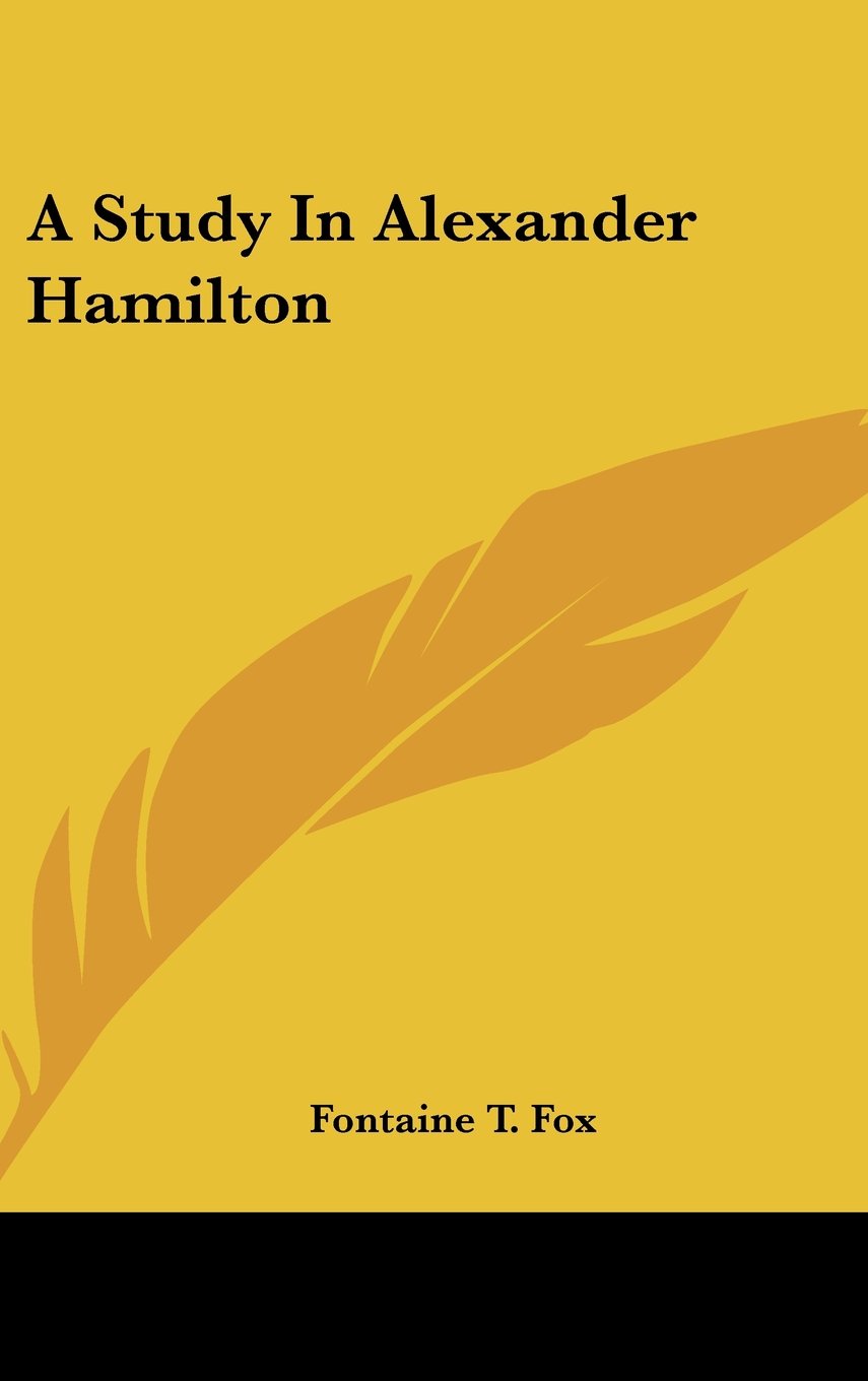 Product Image: A Study In Alexander Hamilton